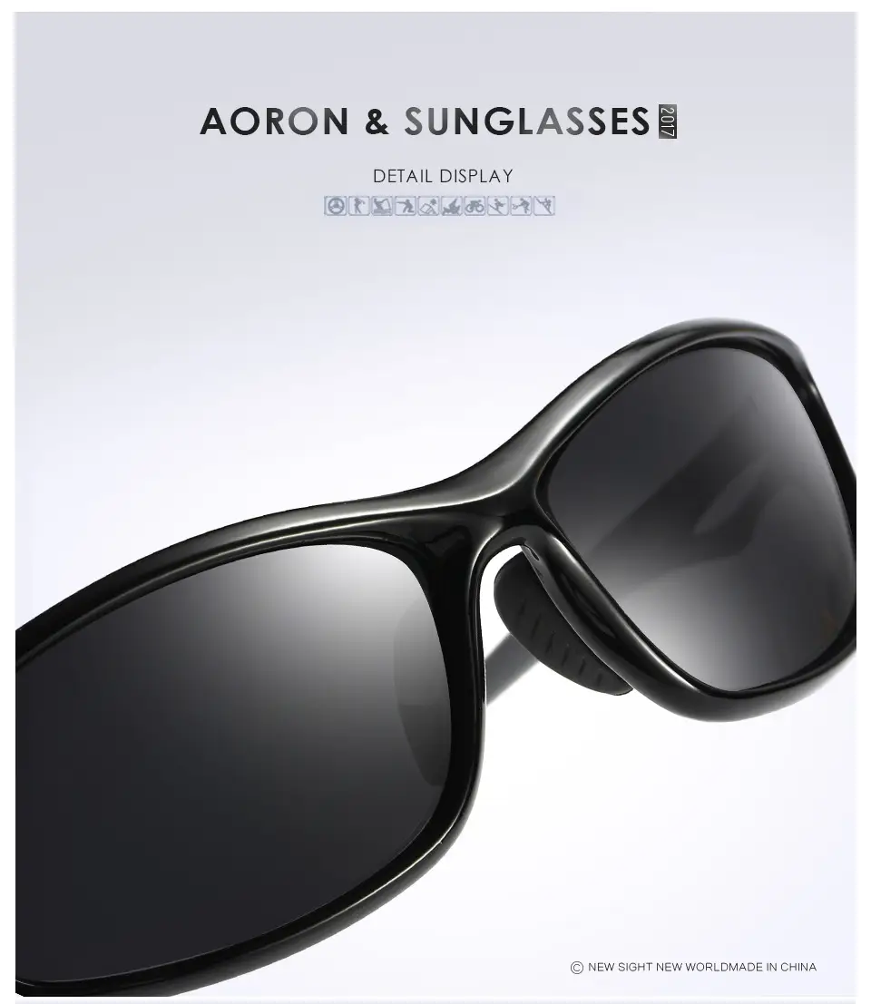New Fashion Sports Sunglasses with Yellow Lens Night Vision β feature 21