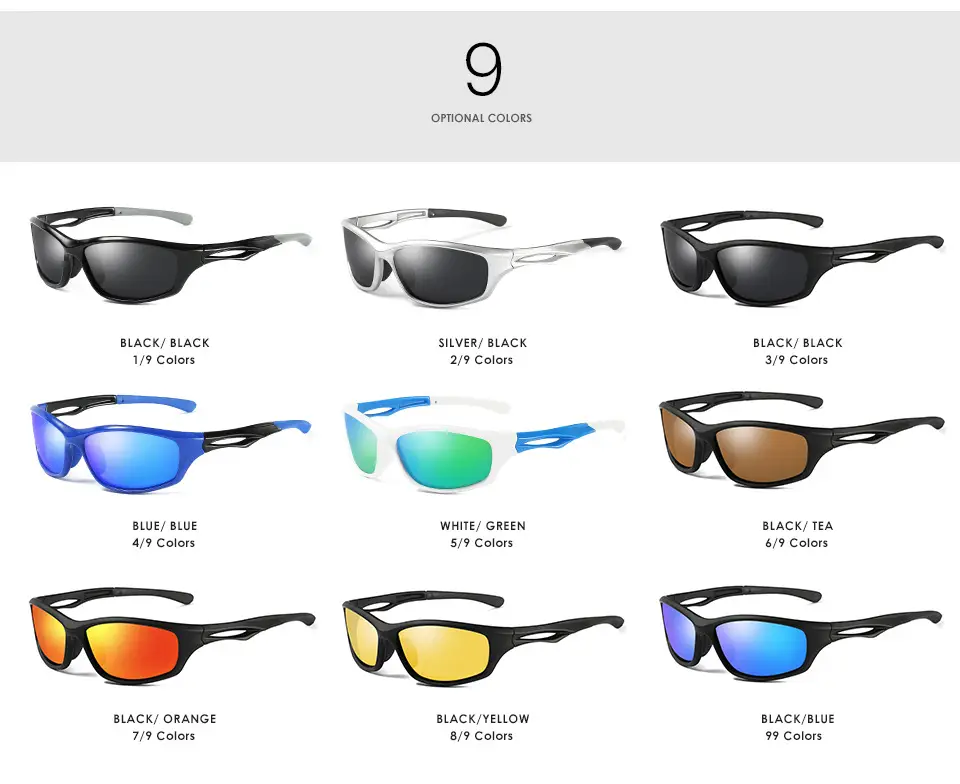 New Fashion Sports Sunglasses with Yellow Lens Night Vision β feature 7