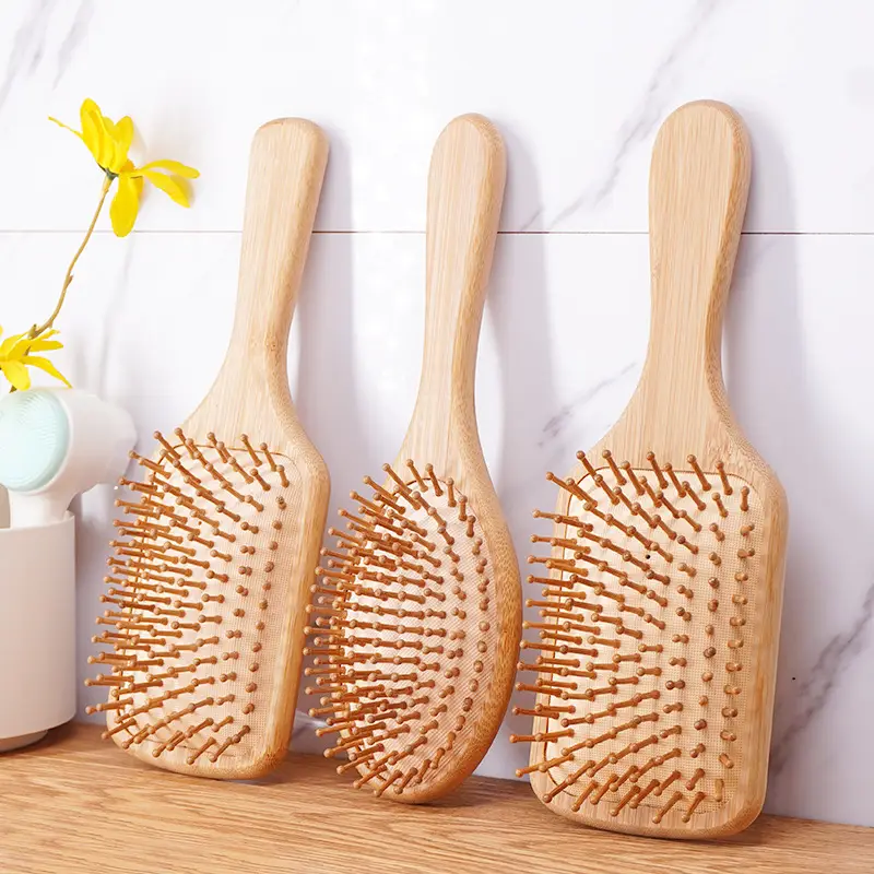 Bamboo Hair Comb for Straight Hair & Anti-Static Care - Image 7
