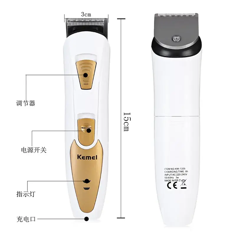 Kemei KM-1305 Electric Hair Clipper with Adjustable Blade - Image 4
