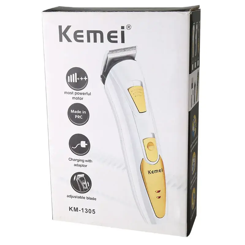 Kemei KM-1305 Electric Hair Clipper with Adjustable Blade - Image 6