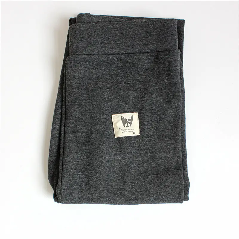 Women Korean Style Cropped Fleece Leggings Set