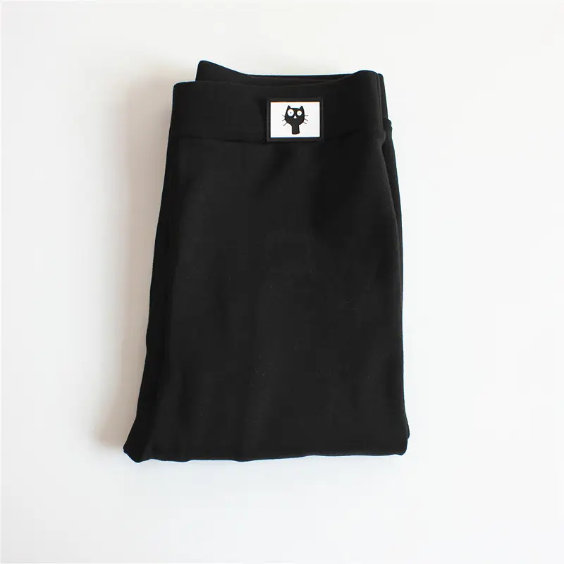 Women Korean Style Cropped Fleece Leggings Set