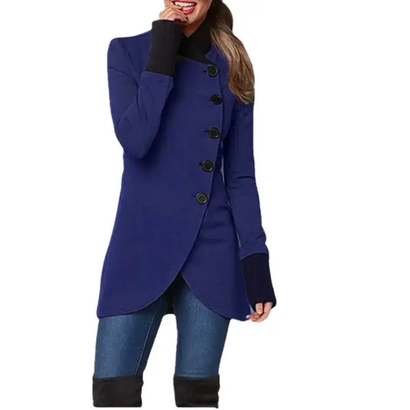 2025 European & American Cross-Border Long-Sleeved Jacket Olive Green - Image 10