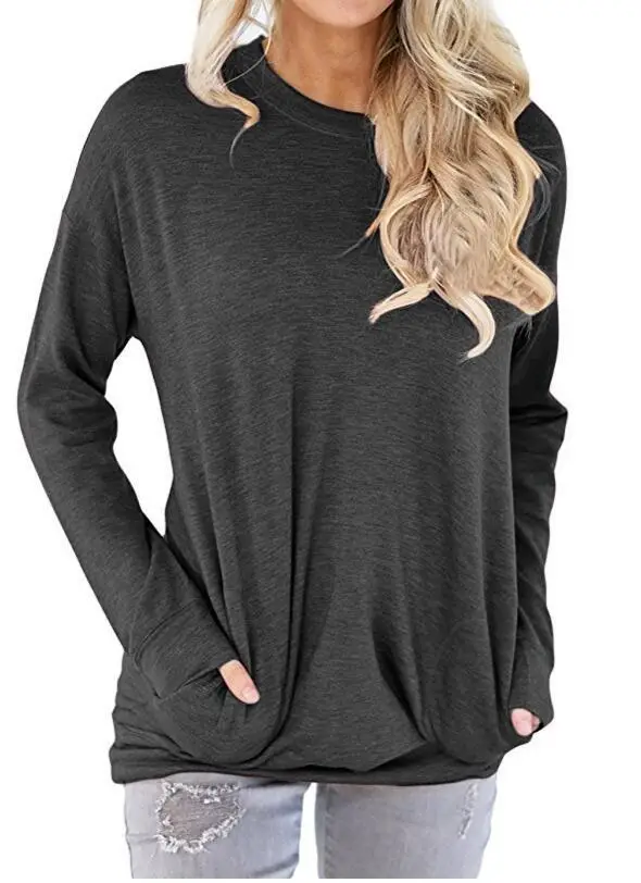 Purple Long Sleeve T-Shirt for Women