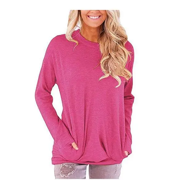 Purple Long Sleeve T-Shirt for Women