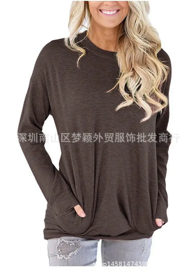 Purple Long Sleeve T-Shirt for Women