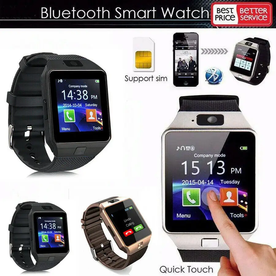 Smart Watch with Touch Screen & Sports Features - Image 8