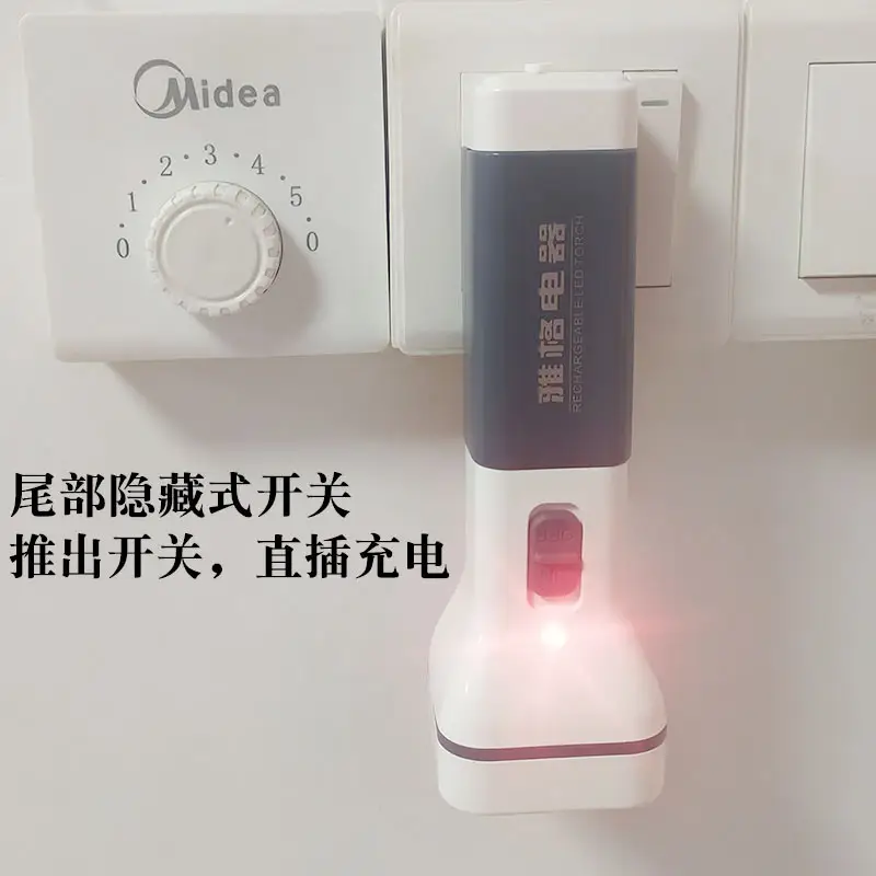 Rechargeable LED Flashlight 55mm Yage 8H Battery - Image 4