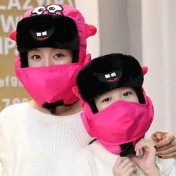Winter Lei Feng Hat for Kids Men Cold Proof Warm