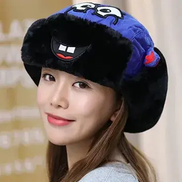 Winter Lei Feng Hat for Kids Men Cold Proof Warm