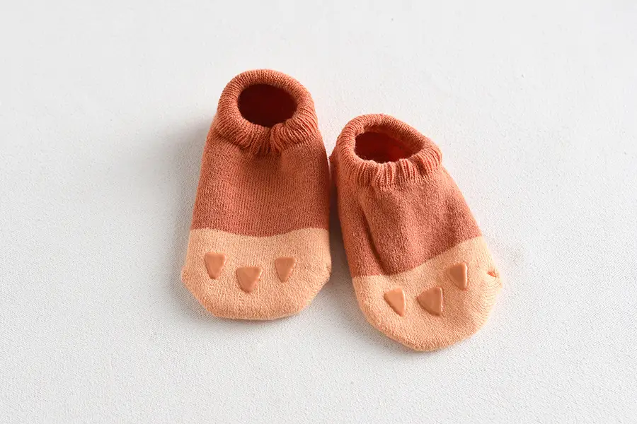 Baby Socks Blue Heart Soft Cotton Non Slip - Image 35