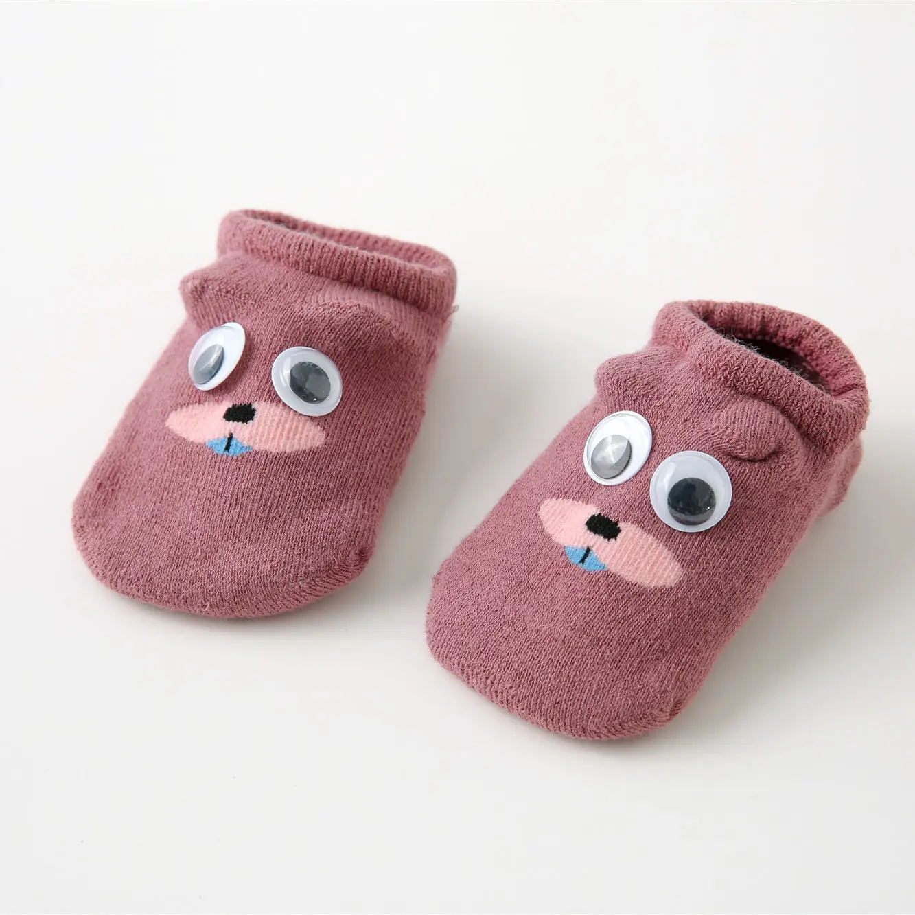 Baby Socks Blue Heart Soft Cotton Non Slip - Image 37