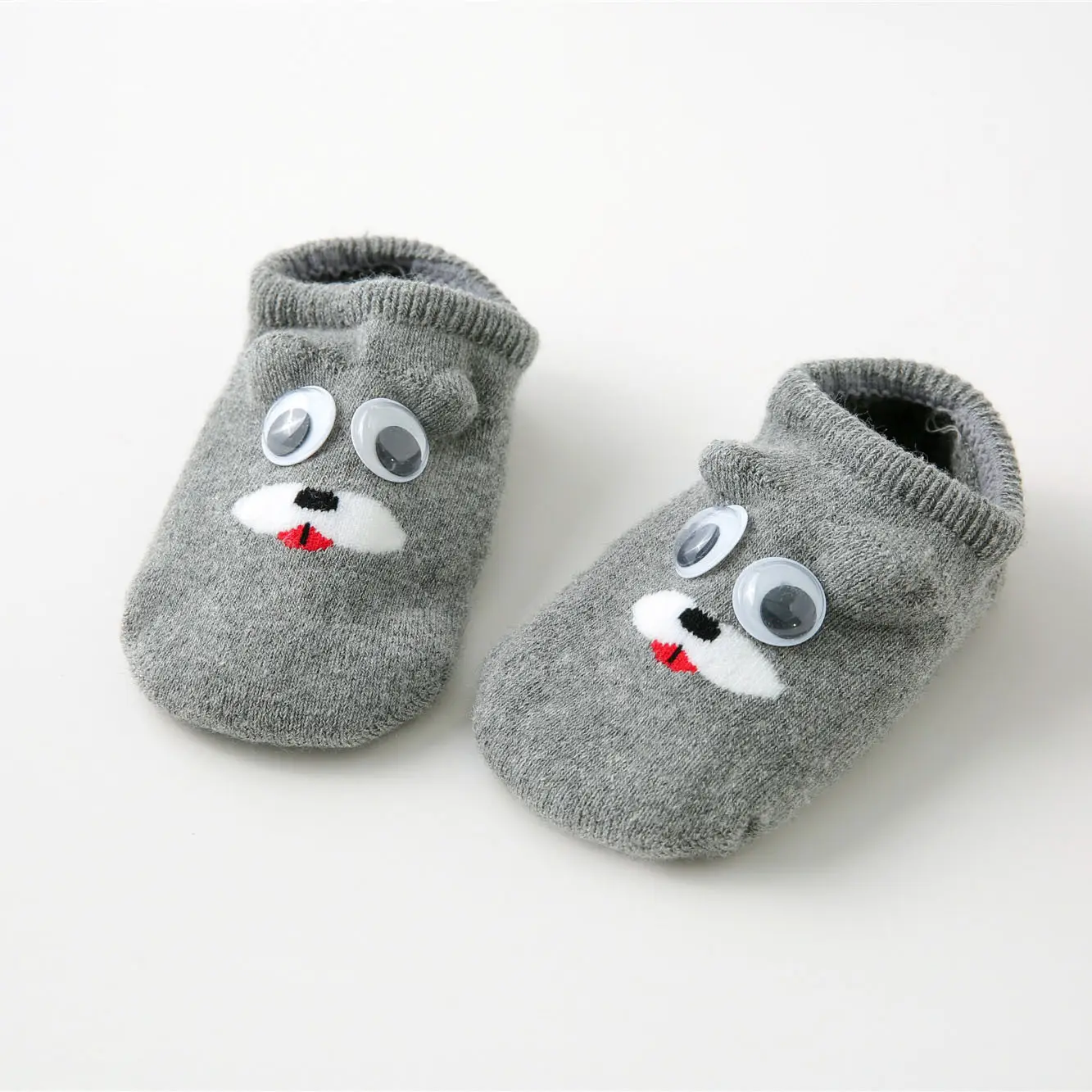 Baby Socks Blue Heart Soft Cotton Non Slip - Image 38