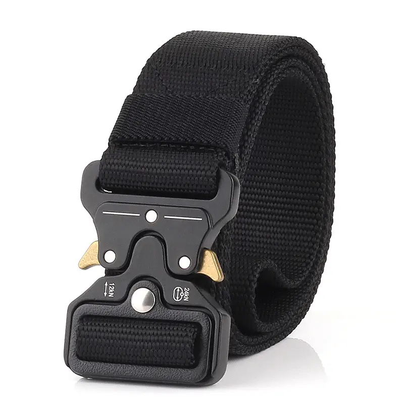 Military Tactical Belt Green Nylon 3.8cm