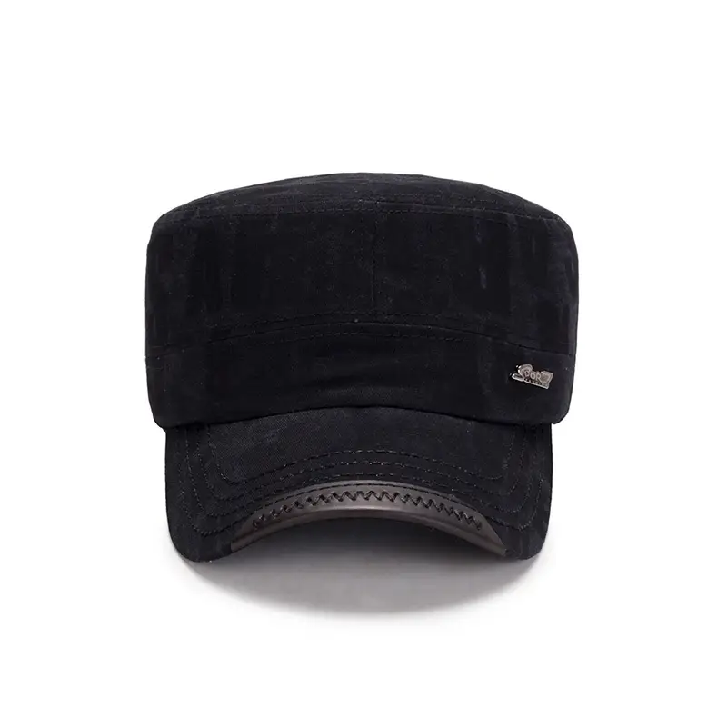Men's Green Wash Cap Cotton Outdoor Sunshade
