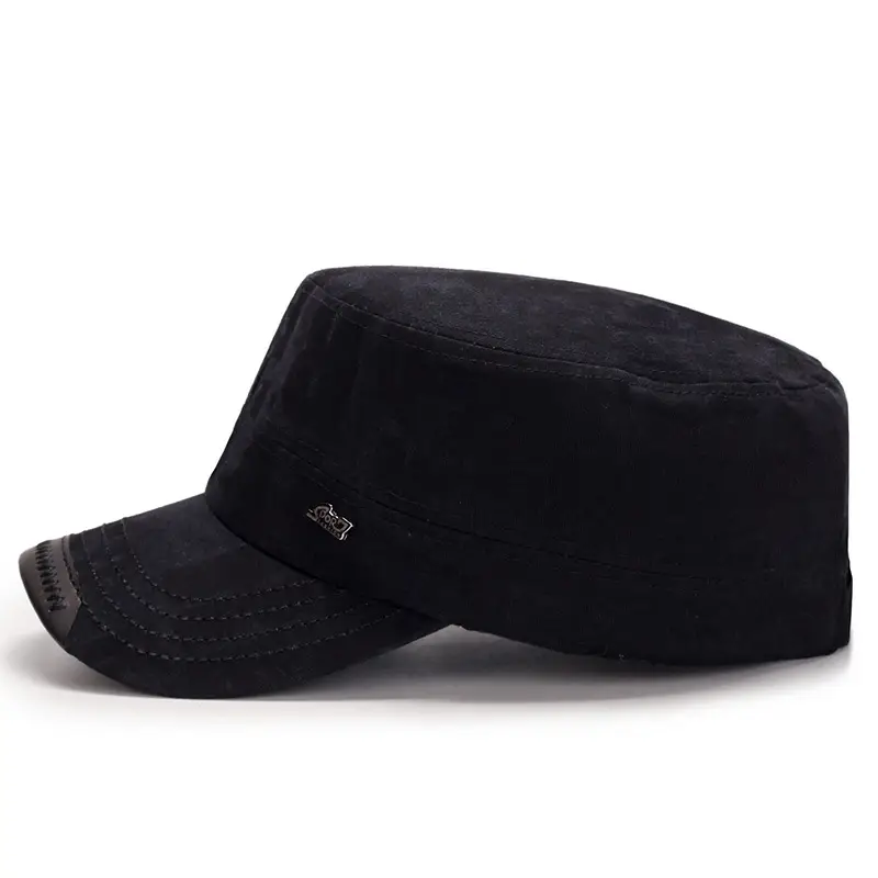 Men's Green Wash Cap Cotton Outdoor Sunshade