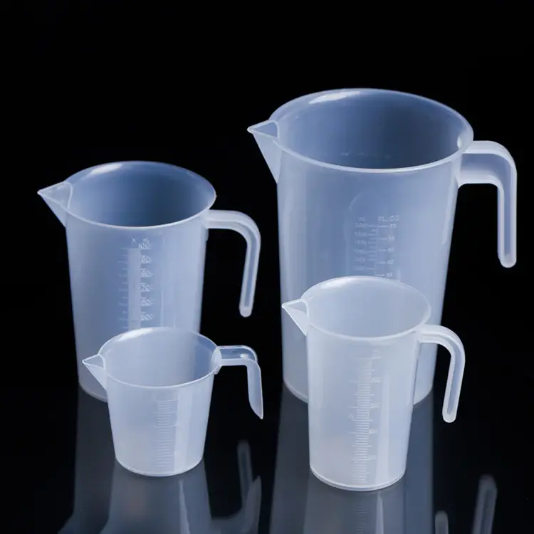 Transparent Cover Measuring Cup Thickened PP Kitchen Baking Scale - Image 14