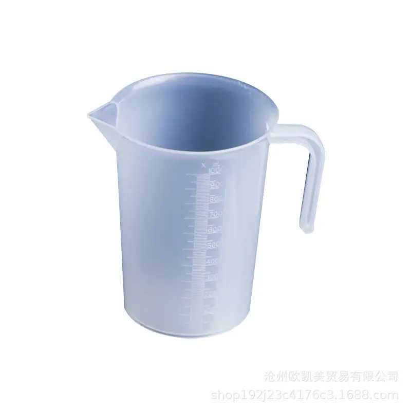 Transparent Cover Measuring Cup Thickened PP Kitchen Baking Scale - Image 16