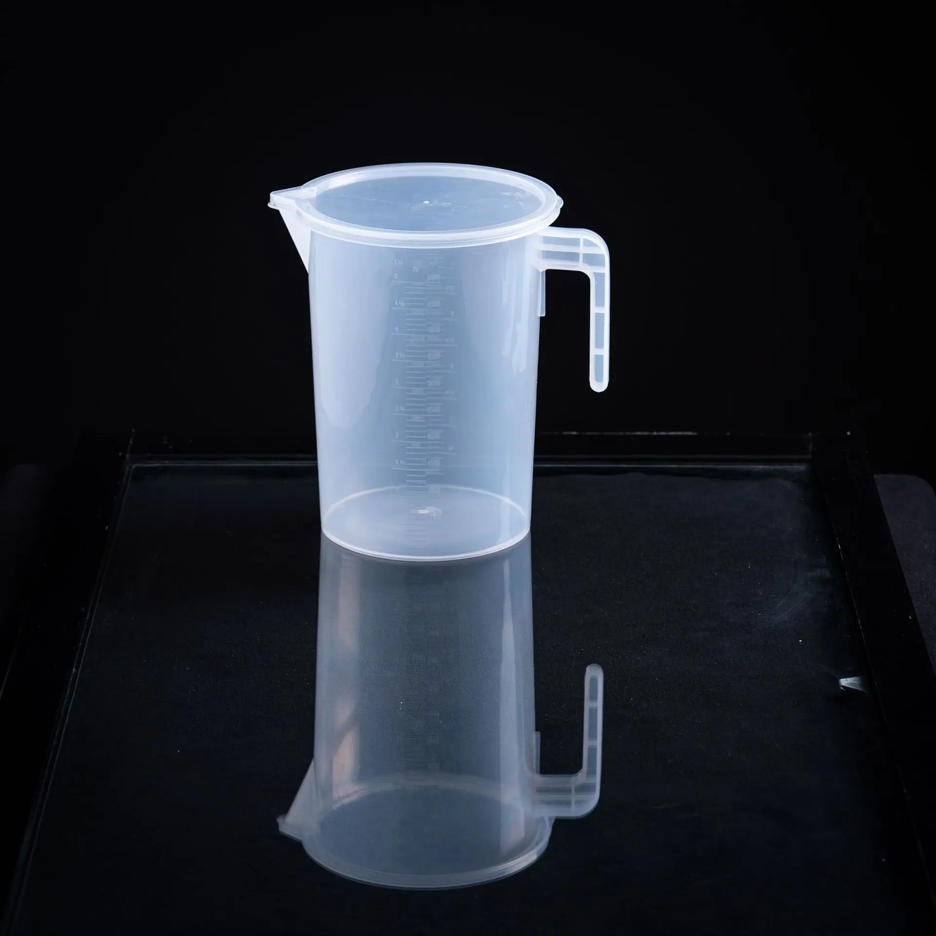Transparent Cover Measuring Cup Thickened PP Kitchen Baking Scale - Image 10