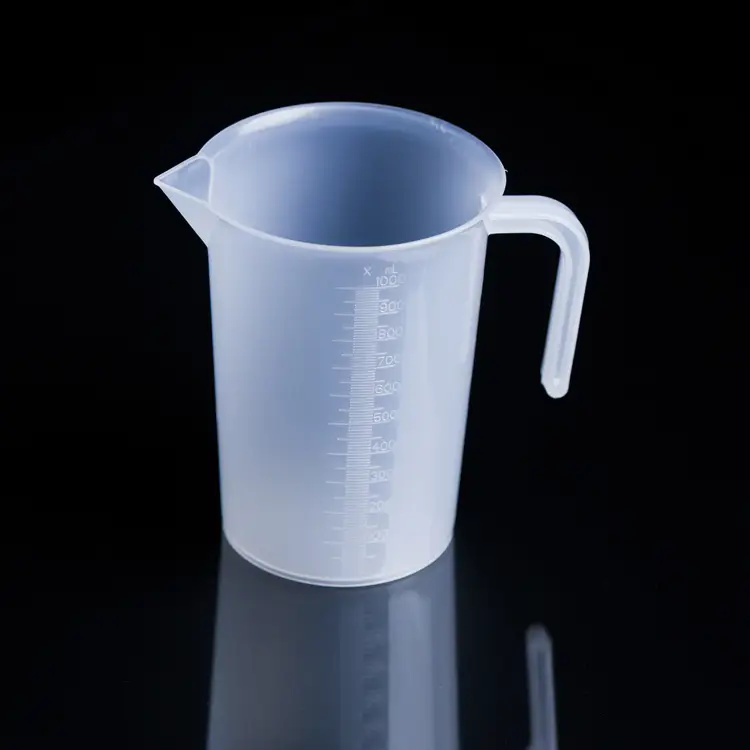 Transparent Cover Measuring Cup Thickened PP Kitchen Baking Scale - Image 3