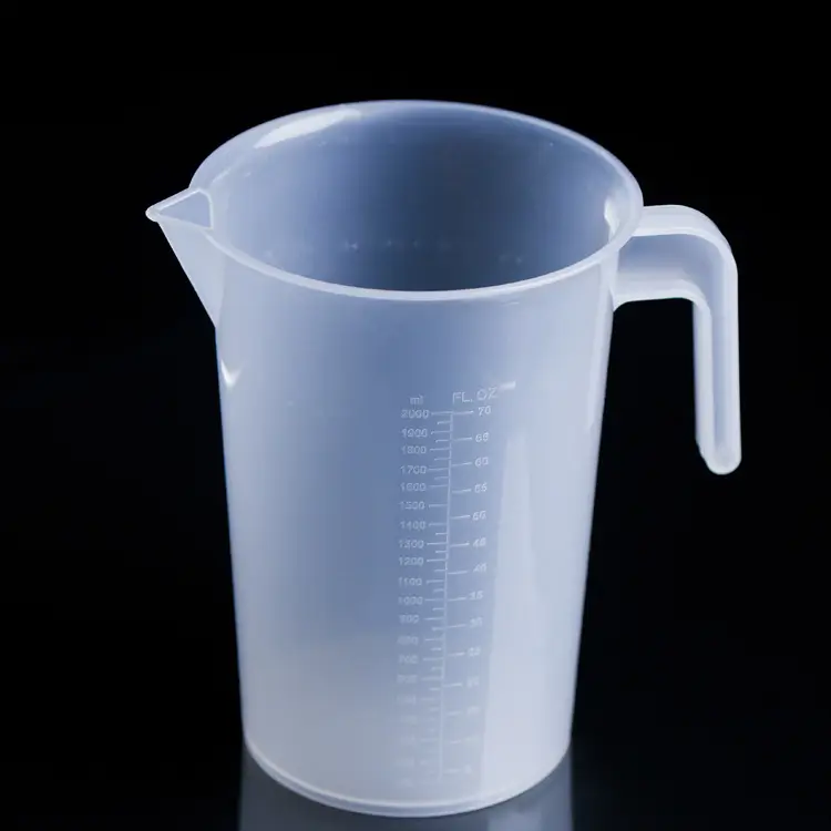 Transparent Cover Measuring Cup Thickened PP Kitchen Baking Scale - Image 4