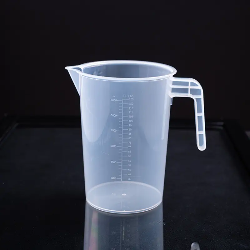 Transparent Cover Measuring Cup Thickened PP Kitchen Baking Scale - Image 5