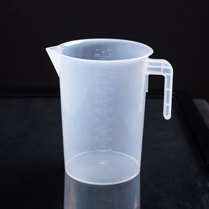 Transparent Cover Measuring Cup Thickened PP Kitchen Baking Scale - Image 6