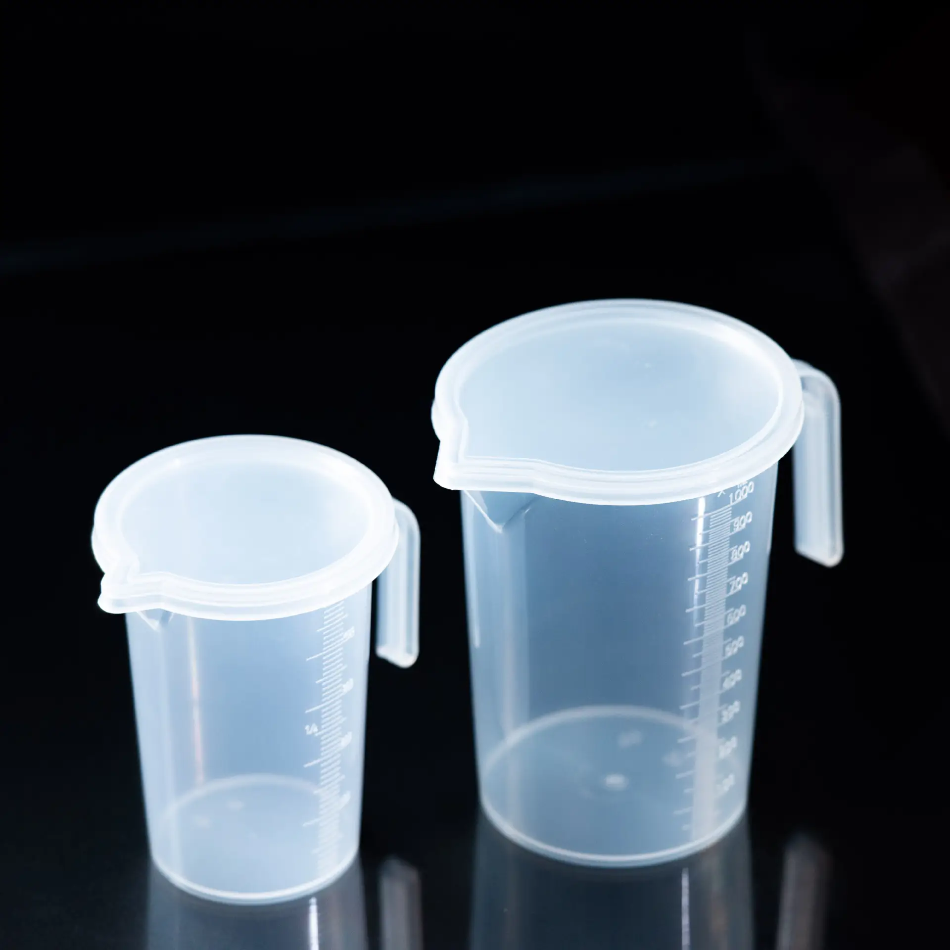 Transparent Cover Measuring Cup Thickened PP Kitchen Baking Scale - Image 9