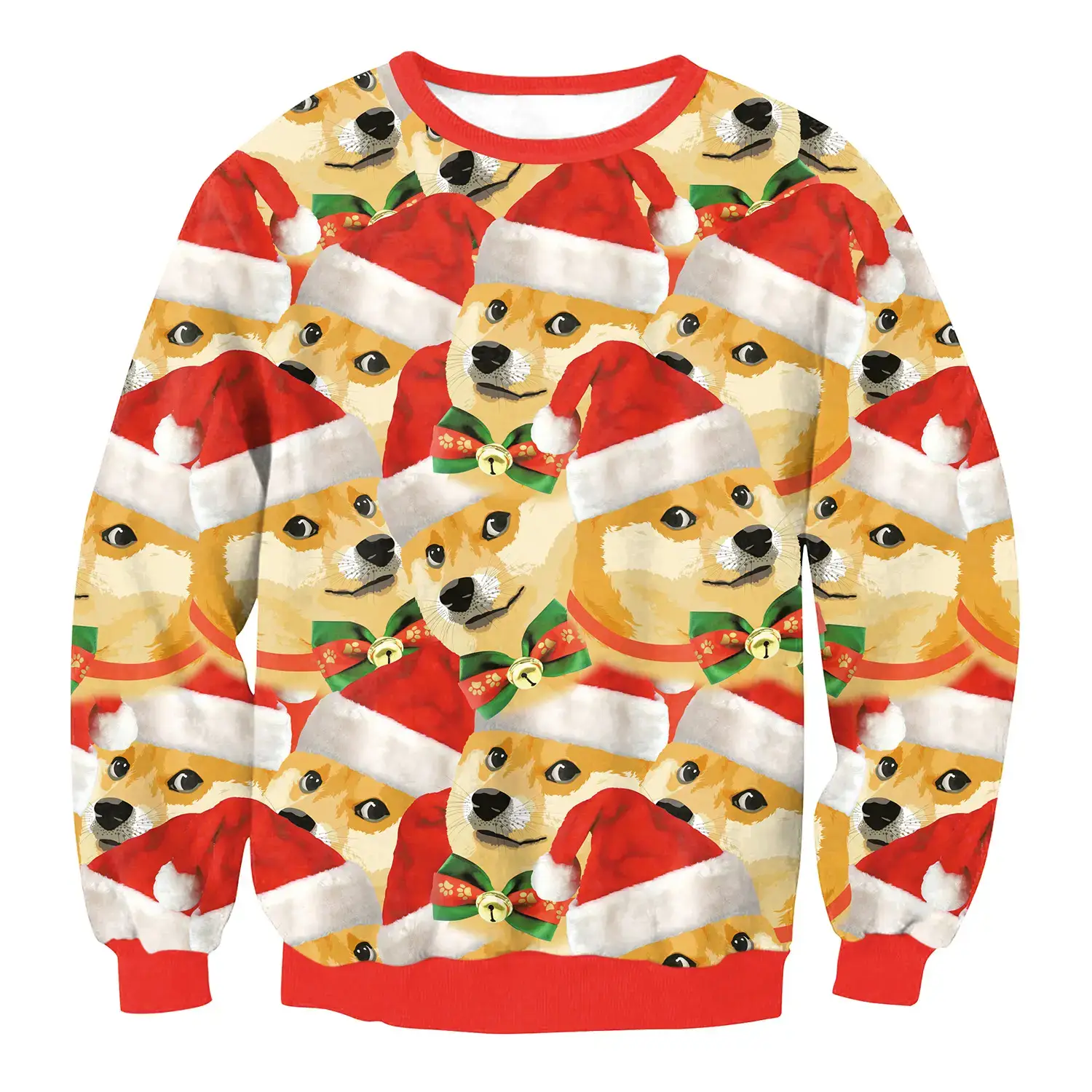 2024 Christmas Digital Printed Sweatshirt Women Plus Size - Image 25