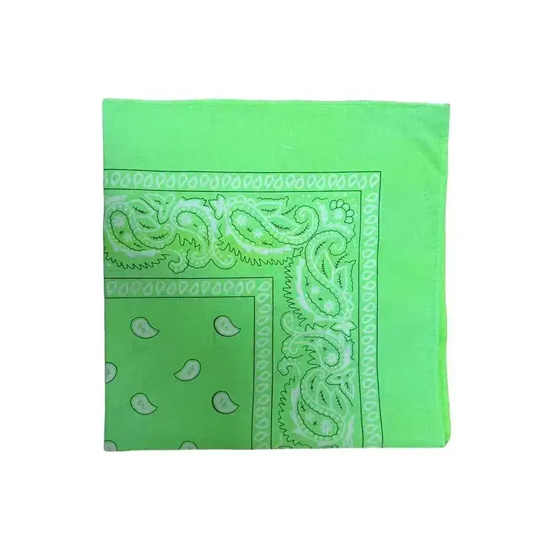 Green Embroidered Korean Style Hair Band with Silk Scarf Design - Image 21