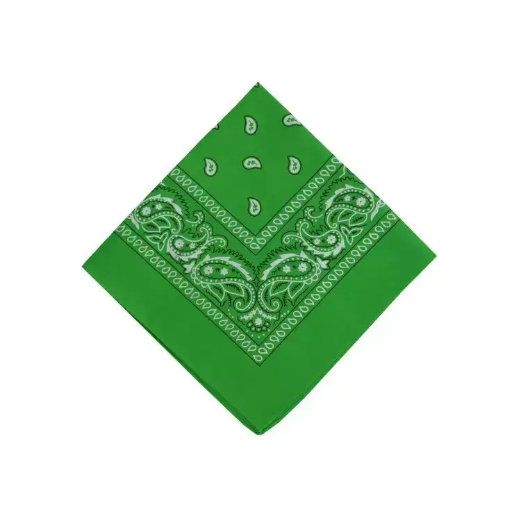 Green Embroidered Korean Style Hair Band with Silk Scarf Design - Image 22