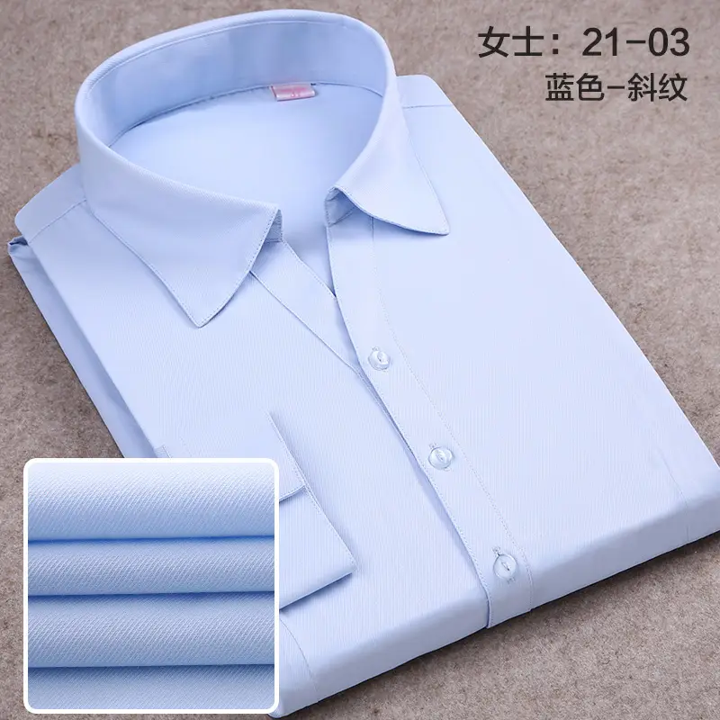 Pink Polo Button Collar Shirt for Women - Image 4