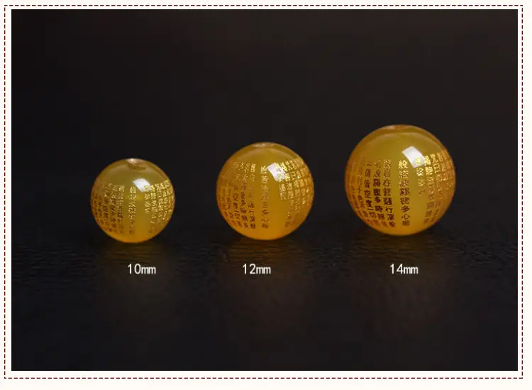 Agate Heart Sutra Beads for Jewelry DIY Wholesale — feature 40