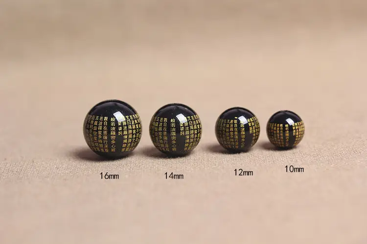 Agate Heart Sutra Beads for Jewelry DIY Wholesale - Image 3