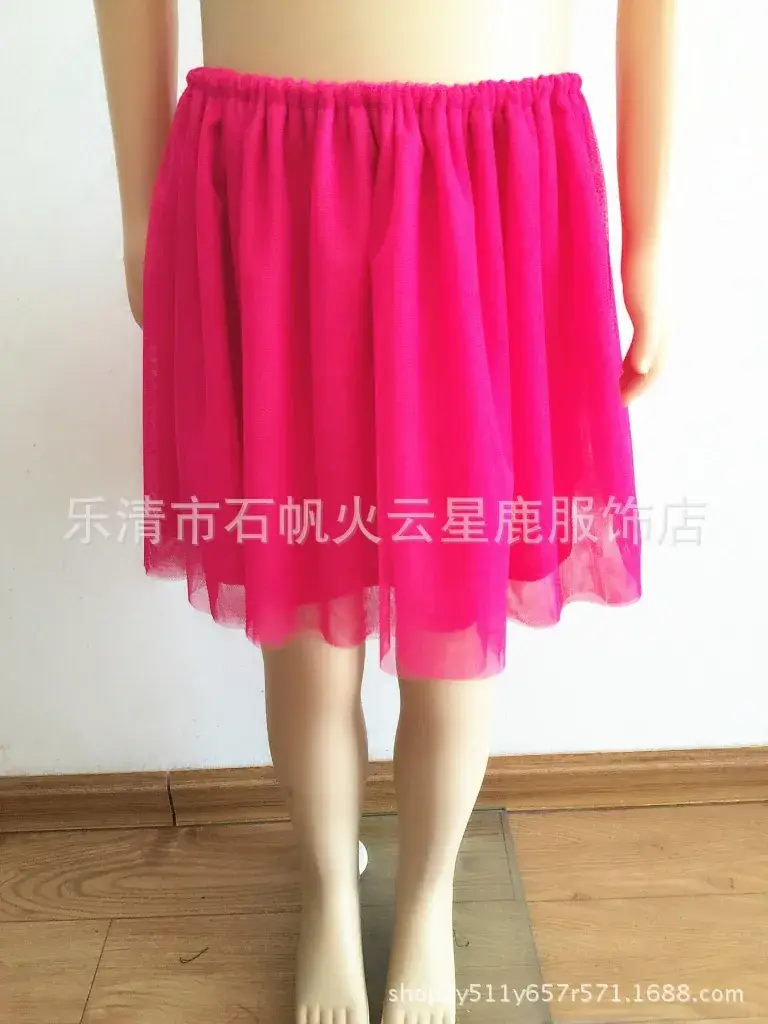 Blue Sequin Shooting Dress for Girls 4 Layer - Image 4