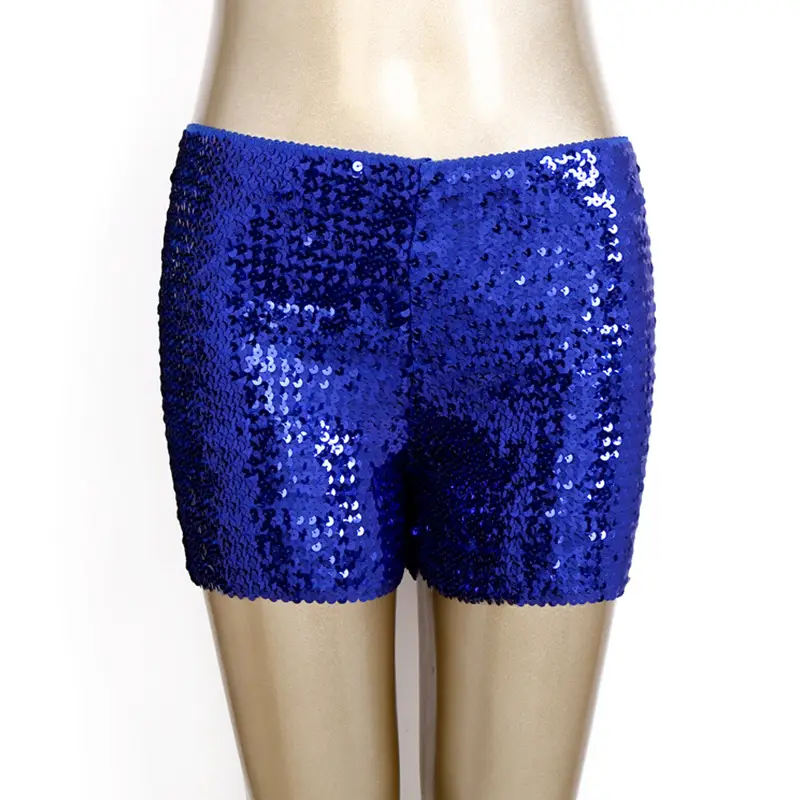 Multi Color Sequin Shorts for Women Party Wear