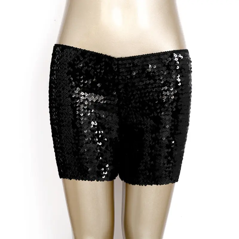 Multi Color Sequin Shorts for Women Party Wear