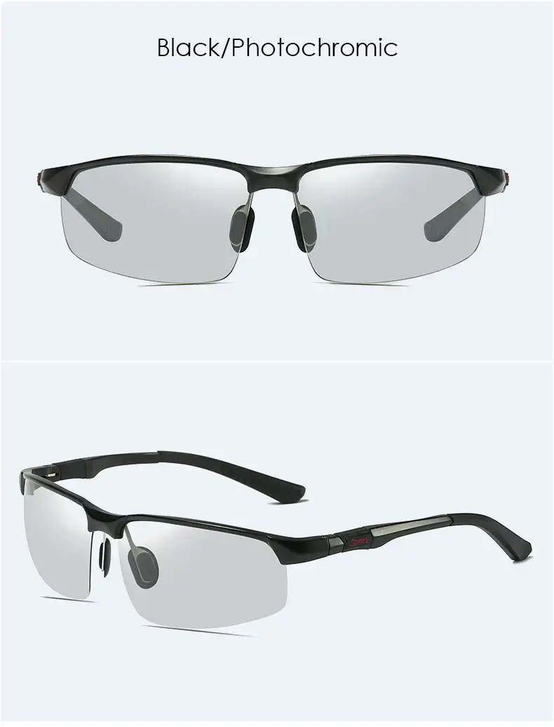 Men Polarized Sunglasses Blue Mirror Aluminum Magnesium Sports Riding — feature 17
