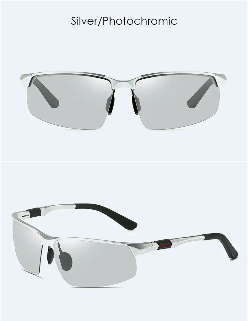 Men Polarized Sunglasses Blue Mirror Aluminum Magnesium Sports Riding — feature 19