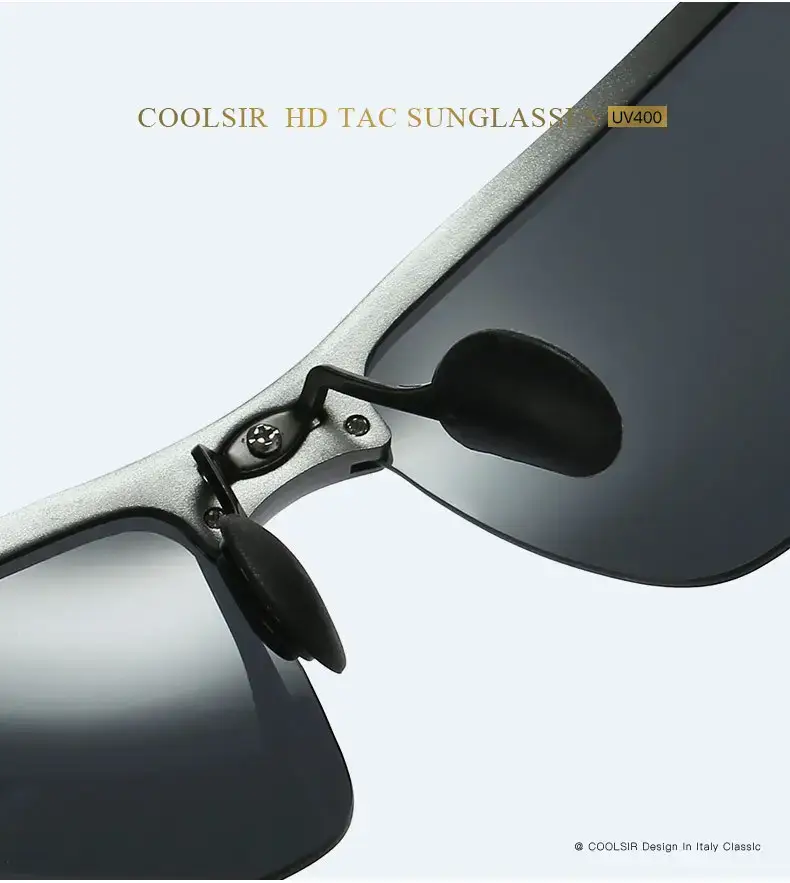 Men Polarized Sunglasses Blue Mirror Aluminum Magnesium Sports Riding — feature 22