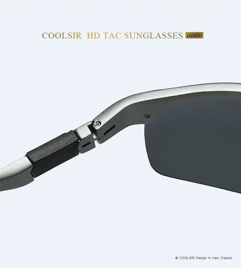 Men Polarized Sunglasses Blue Mirror Aluminum Magnesium Sports Riding — feature 23