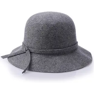 Ladies Felt Bow Hat Autumn Winter Pure Wool — feature 17