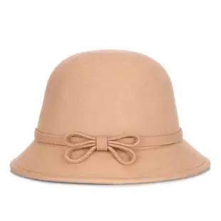 Ladies Felt Bow Hat Autumn Winter Pure Wool — feature 3