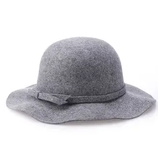 Ladies Felt Bow Hat Autumn Winter Pure Wool — feature 7