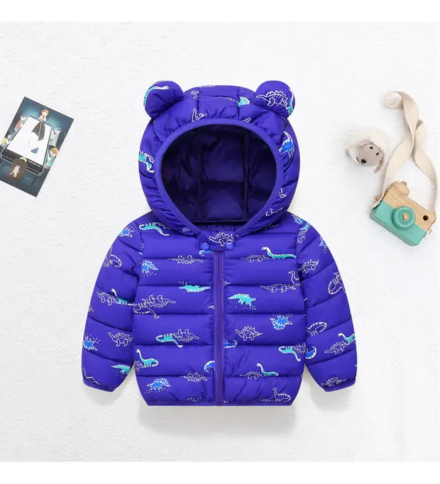 Korean Style Cartoon Hooded Puffer Jacket for Kids 2025 — feature 15