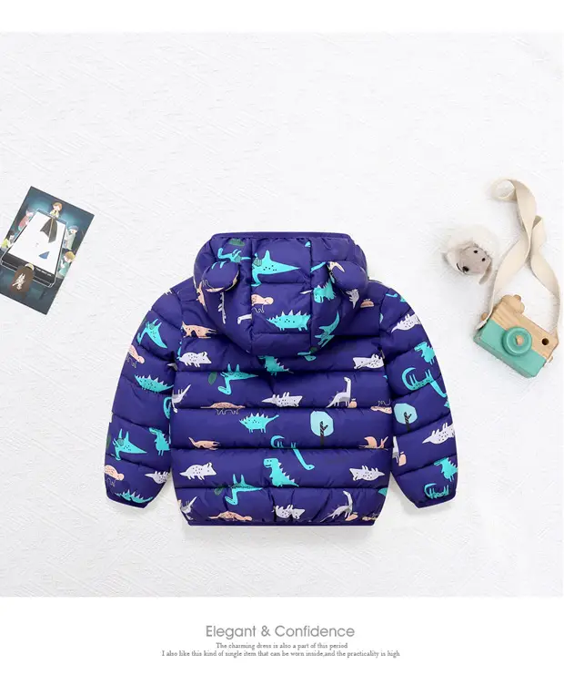 Korean Style Cartoon Hooded Puffer Jacket for Kids 2025 — feature 16