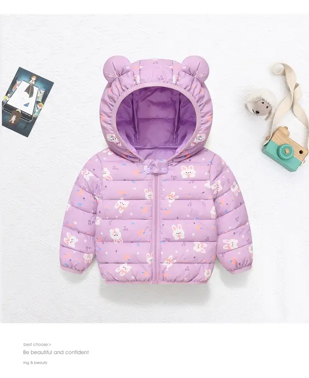 Korean Style Cartoon Hooded Puffer Jacket for Kids 2025 — feature 17