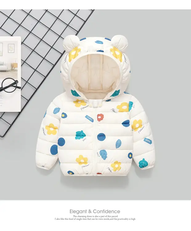 Korean Style Cartoon Hooded Puffer Jacket for Kids 2025 — feature 22