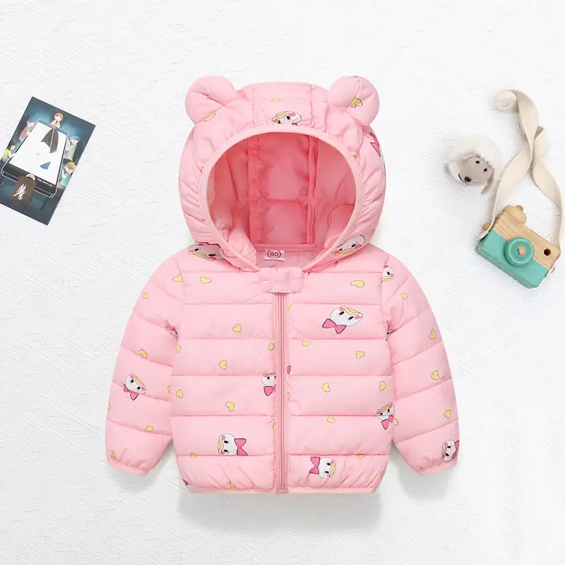 Korean Style Cartoon Hooded Puffer Jacket for Kids 2025 — feature 27